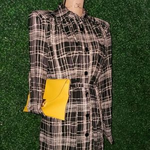 Leslie Fay Vintage Black and White